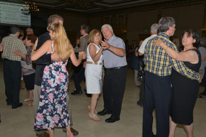 fundraiser couples dancing